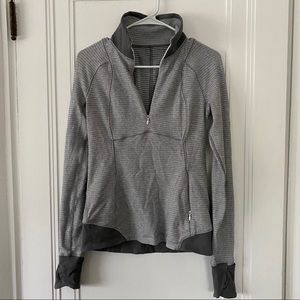 Lulu lemon running jacket grey heather
